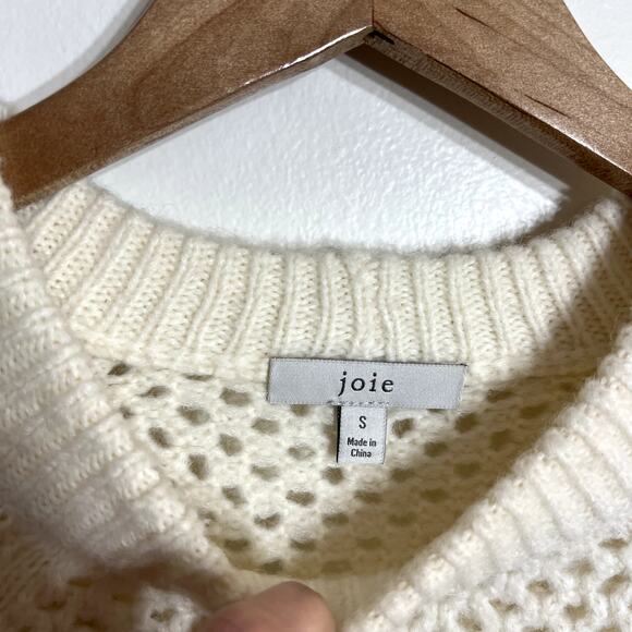 Joie Cream Open Knit Sweater - Picture 3 of 5